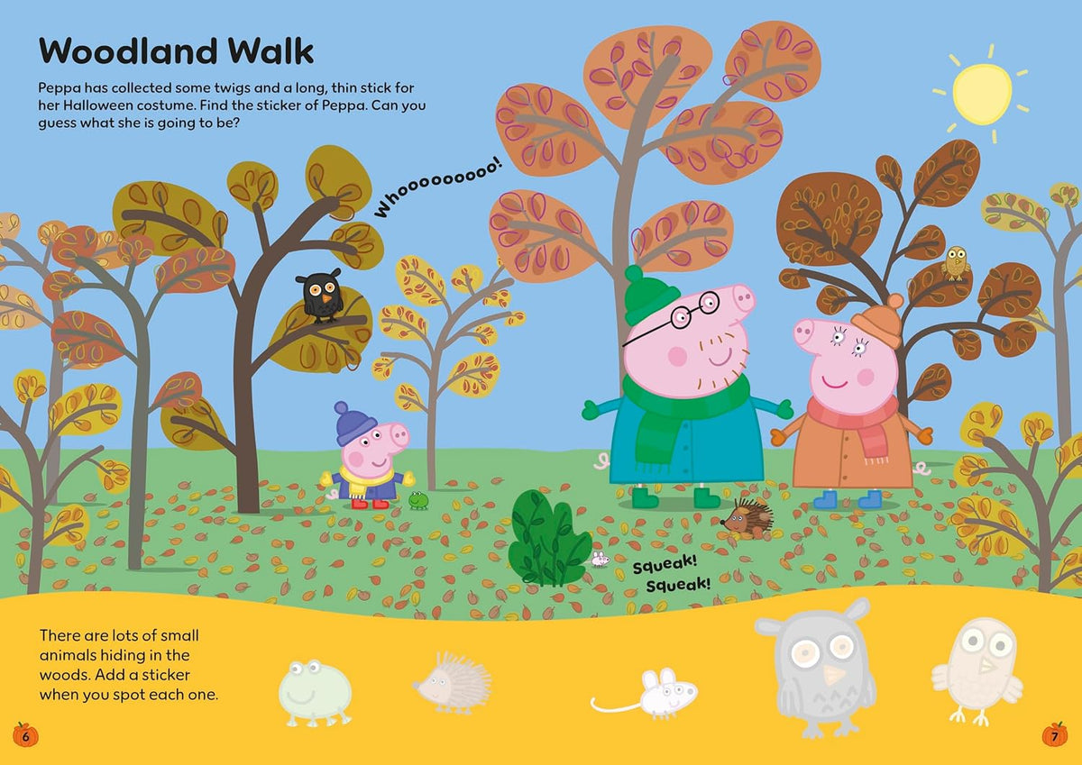 Peppa's Halloween Sticker Activity Book