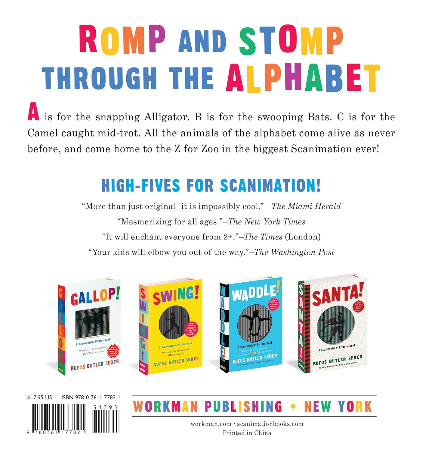 ABC Animals!: A Scanimation Picture Book