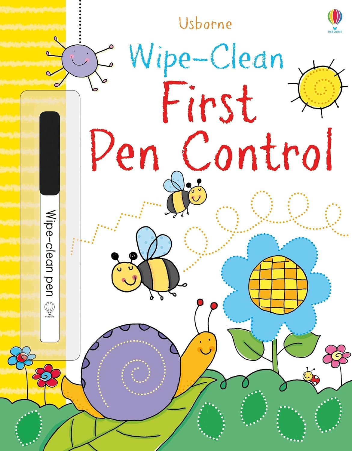 Usborne Wipe-Clean: First Pen Control