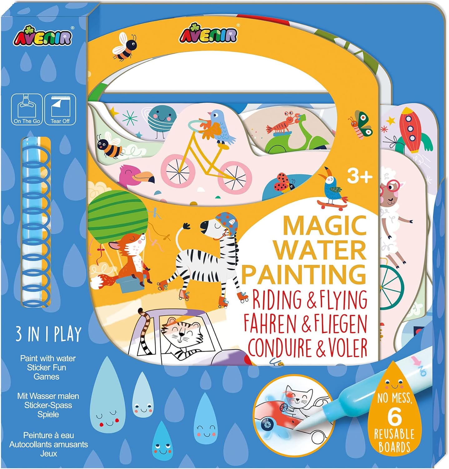 Avenir Magic Water Painting-Riding & Flying