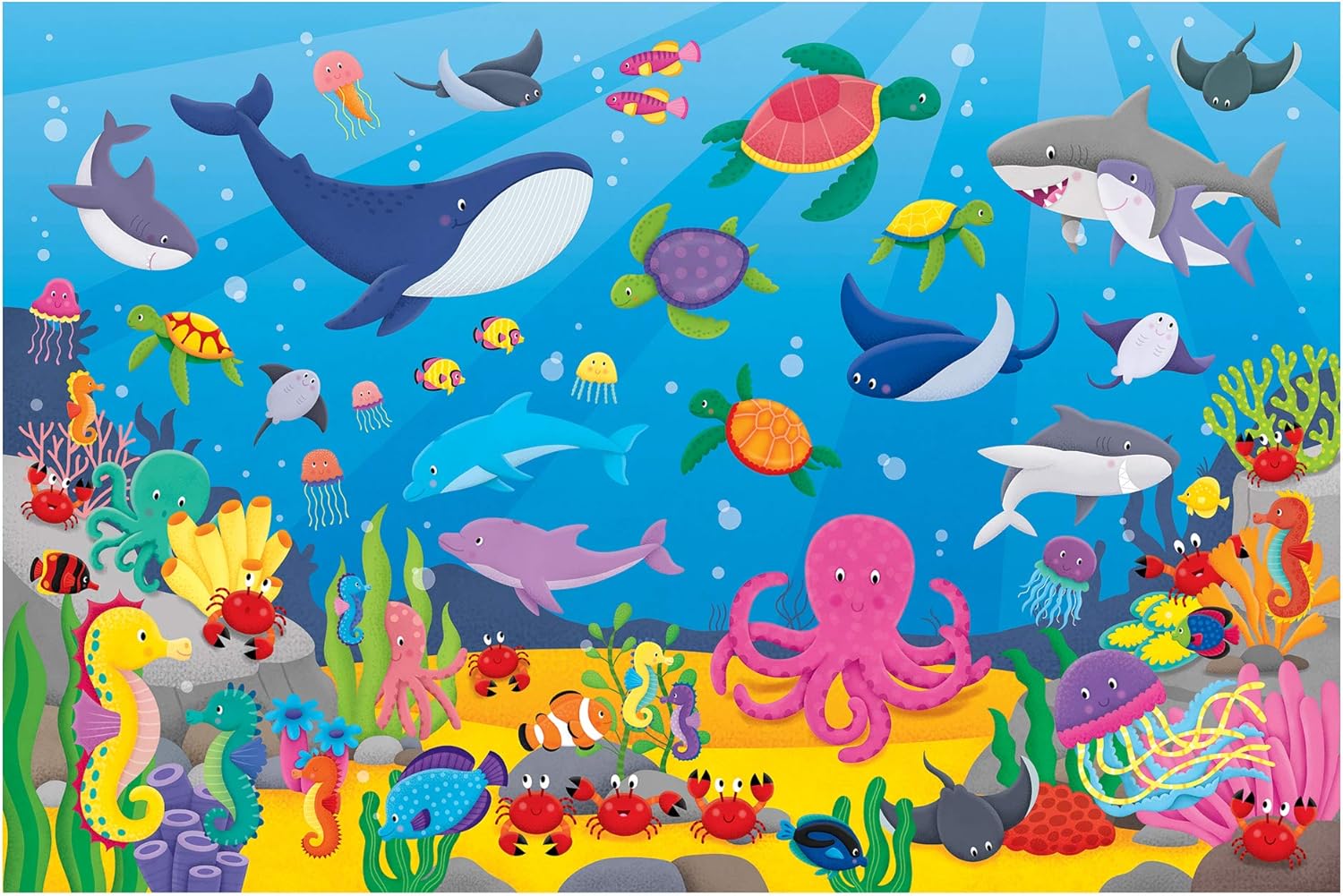 Galt Giant Floor Puzzles: Counting Creatures