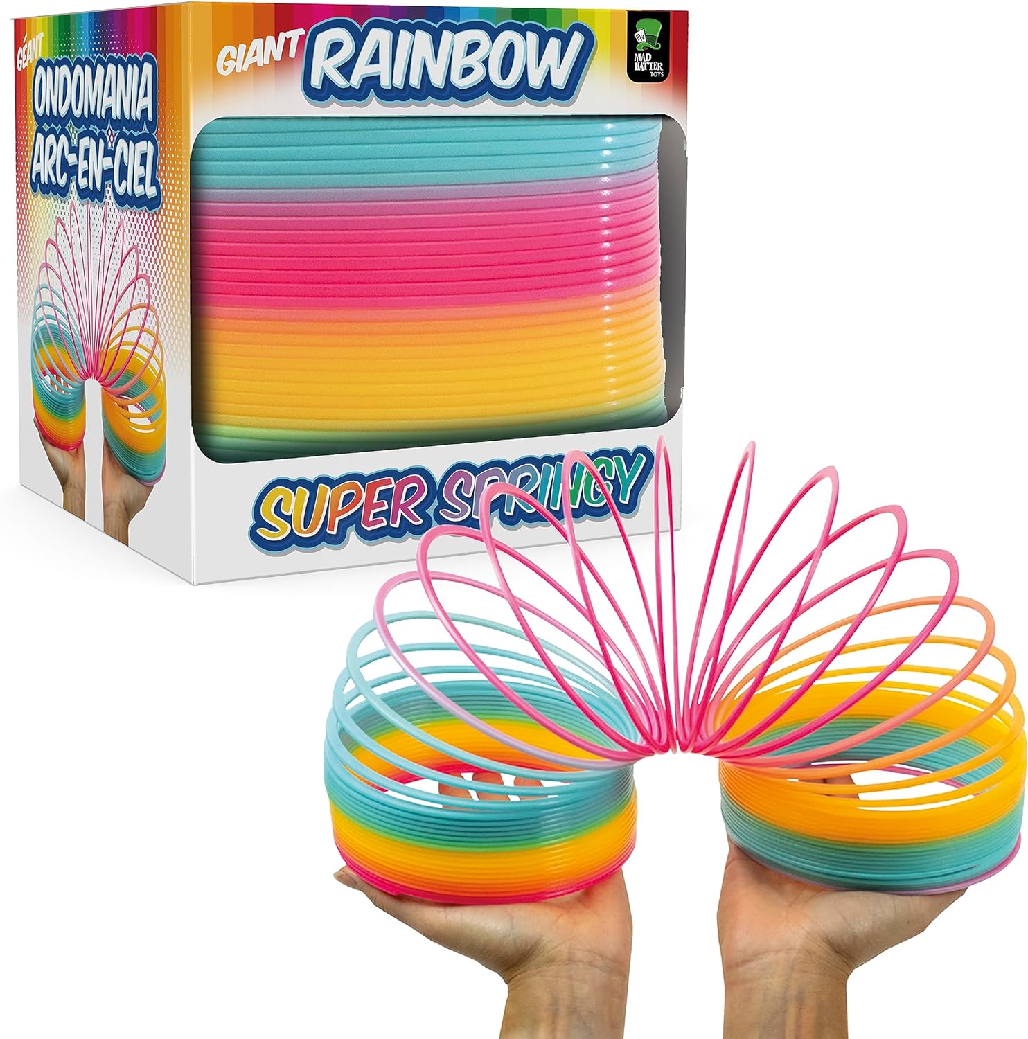 Funtime Gifts Giant Rainbow Springy