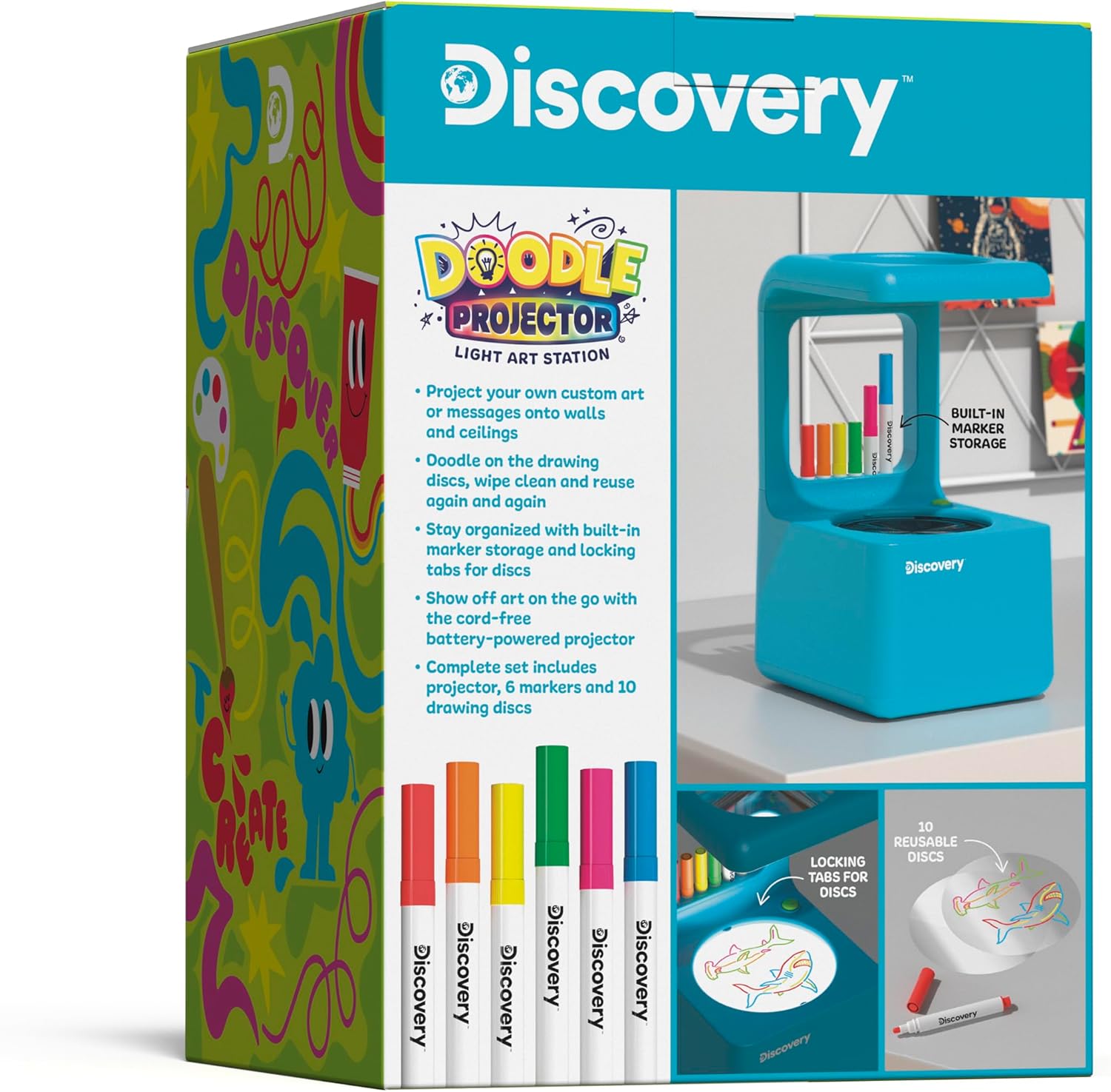Discovery Mindblown Doodle Projector: Light Art Station