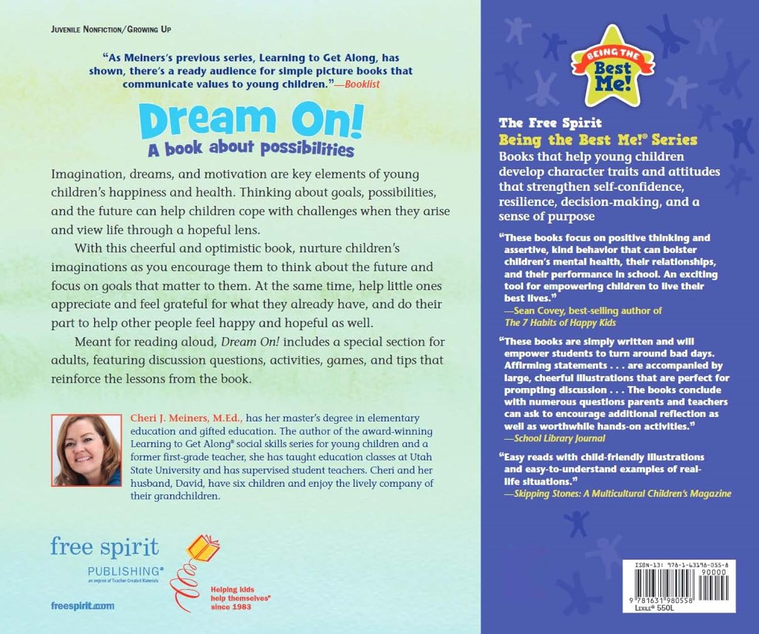 Being The Best Me: Dream On! A Book About Possibilities