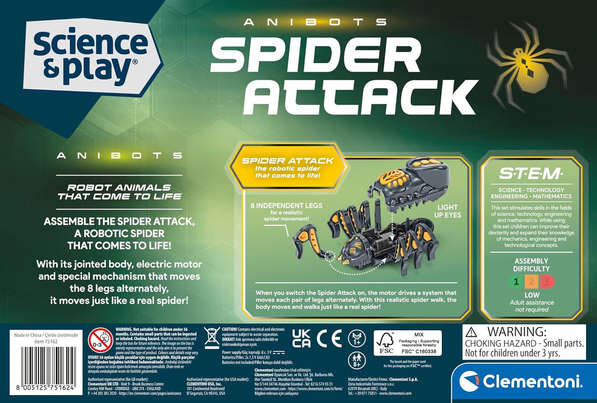 Clementoni Anibots Spider Attack