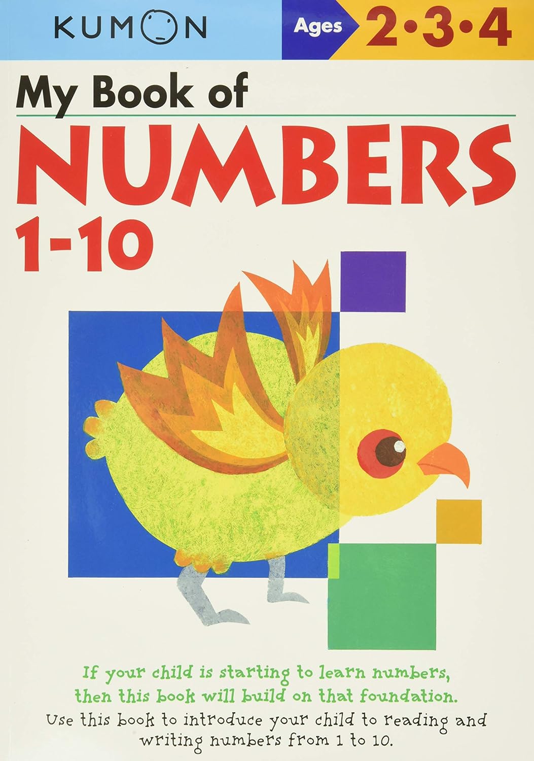 Kumon My Book Of Numbers 1 - 10