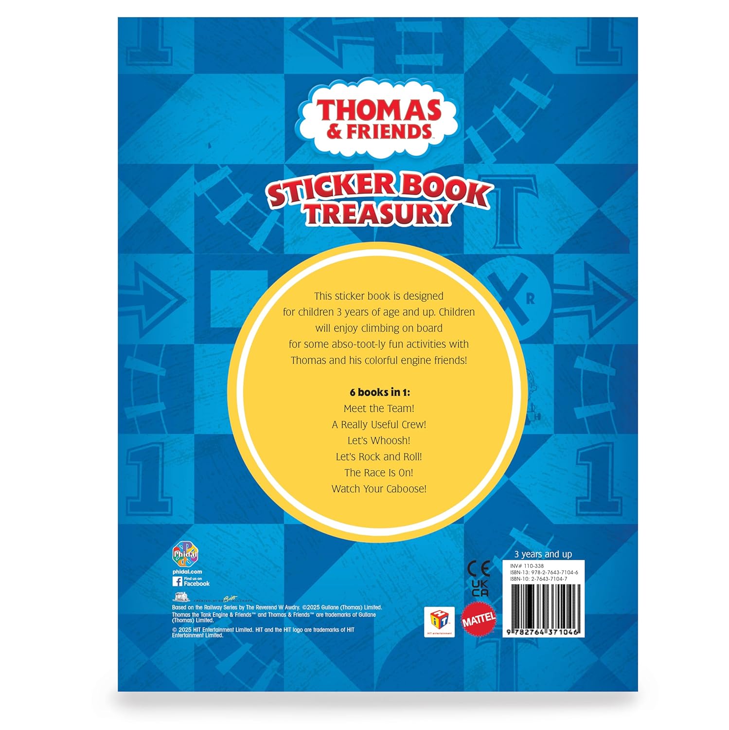Sticker Book Treasury: Thomas & Friends All Engines Go