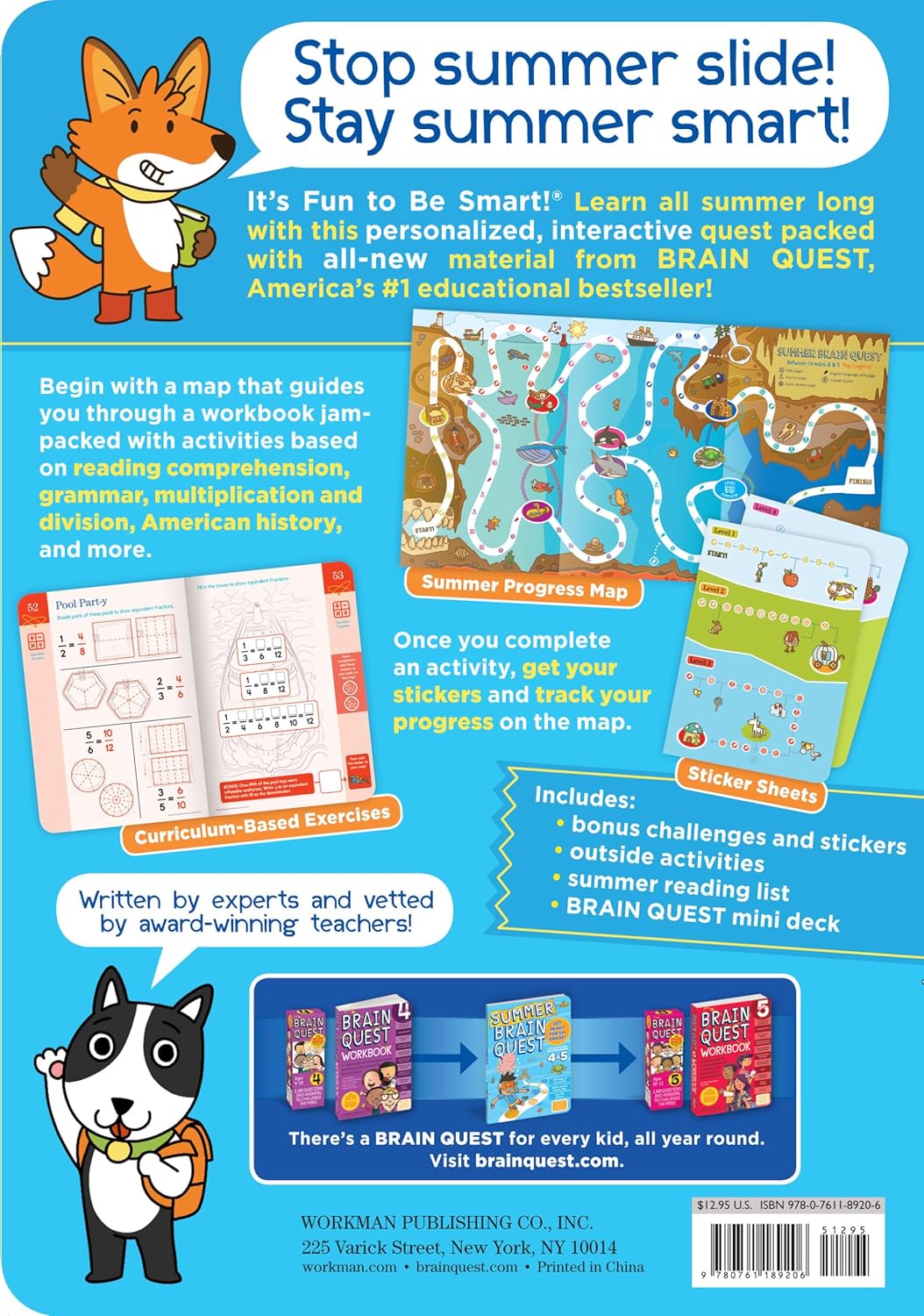 Brain Quest Summer Brain Quest: Between Grades 4 & 5