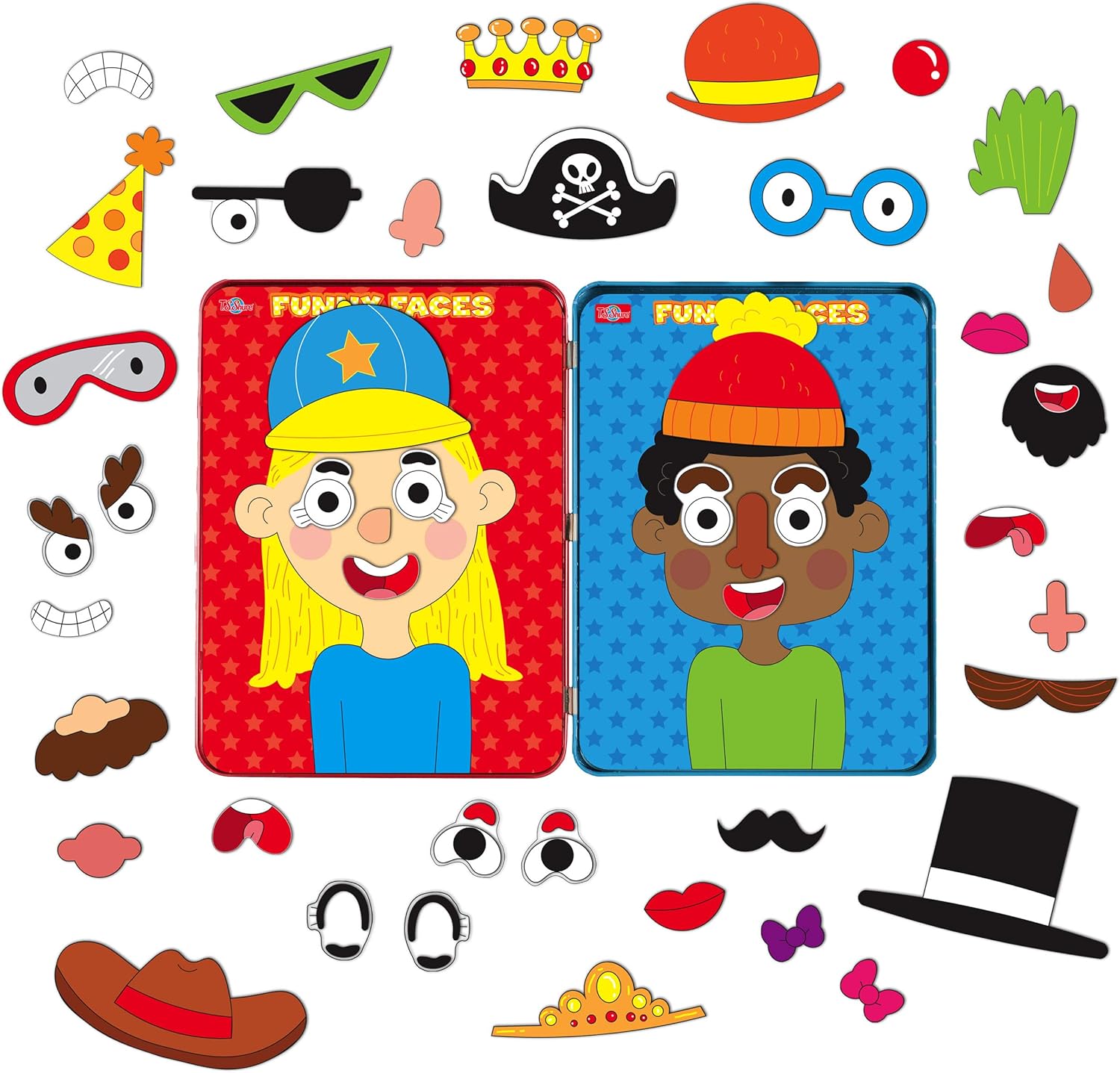 TS Shure Magnetic Tin: Funny Faces