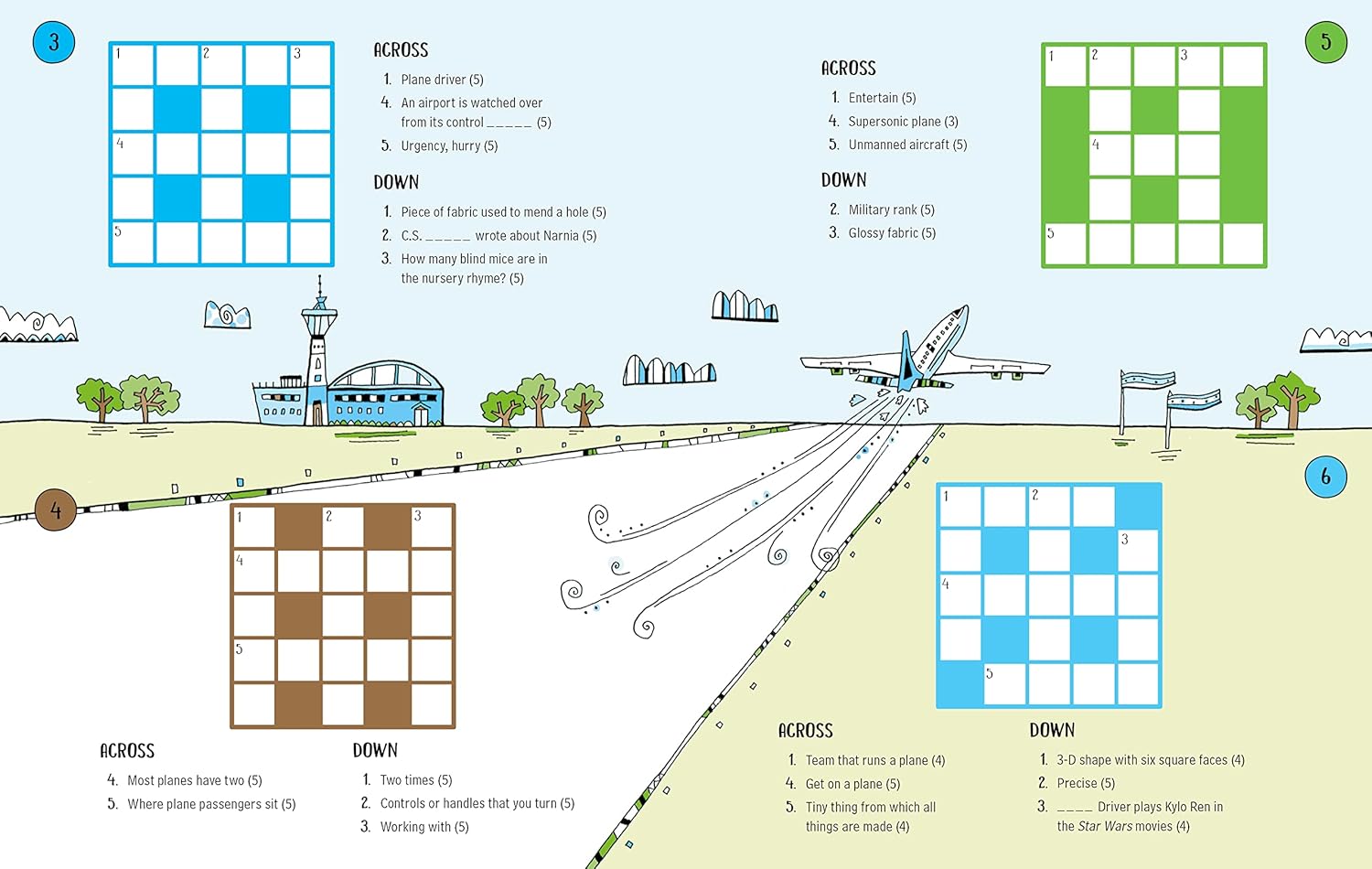 Usborne 100 Childrens Crosswords: Holiday