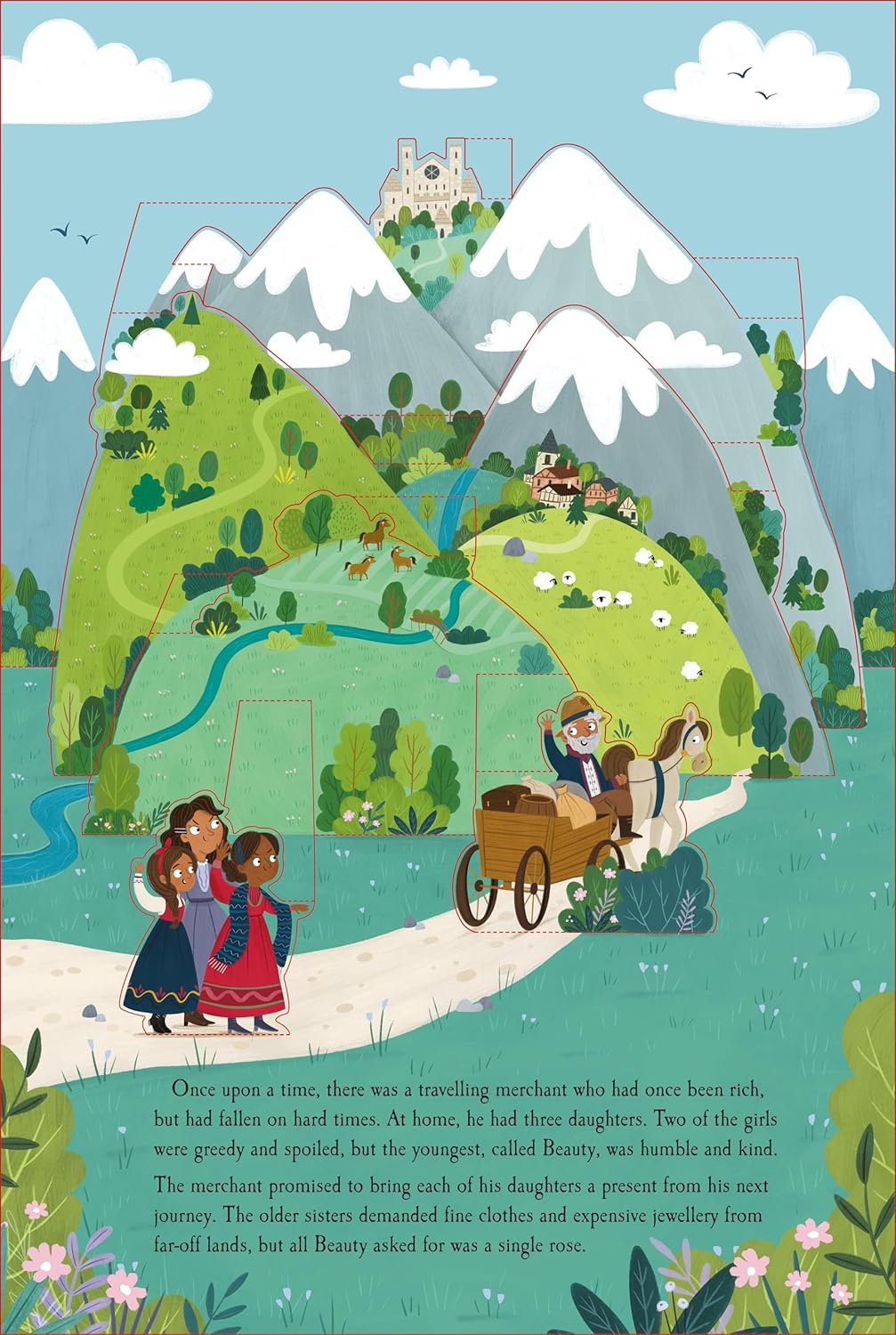 Fairy Tale Pop-up Books: Beauty And The Beast