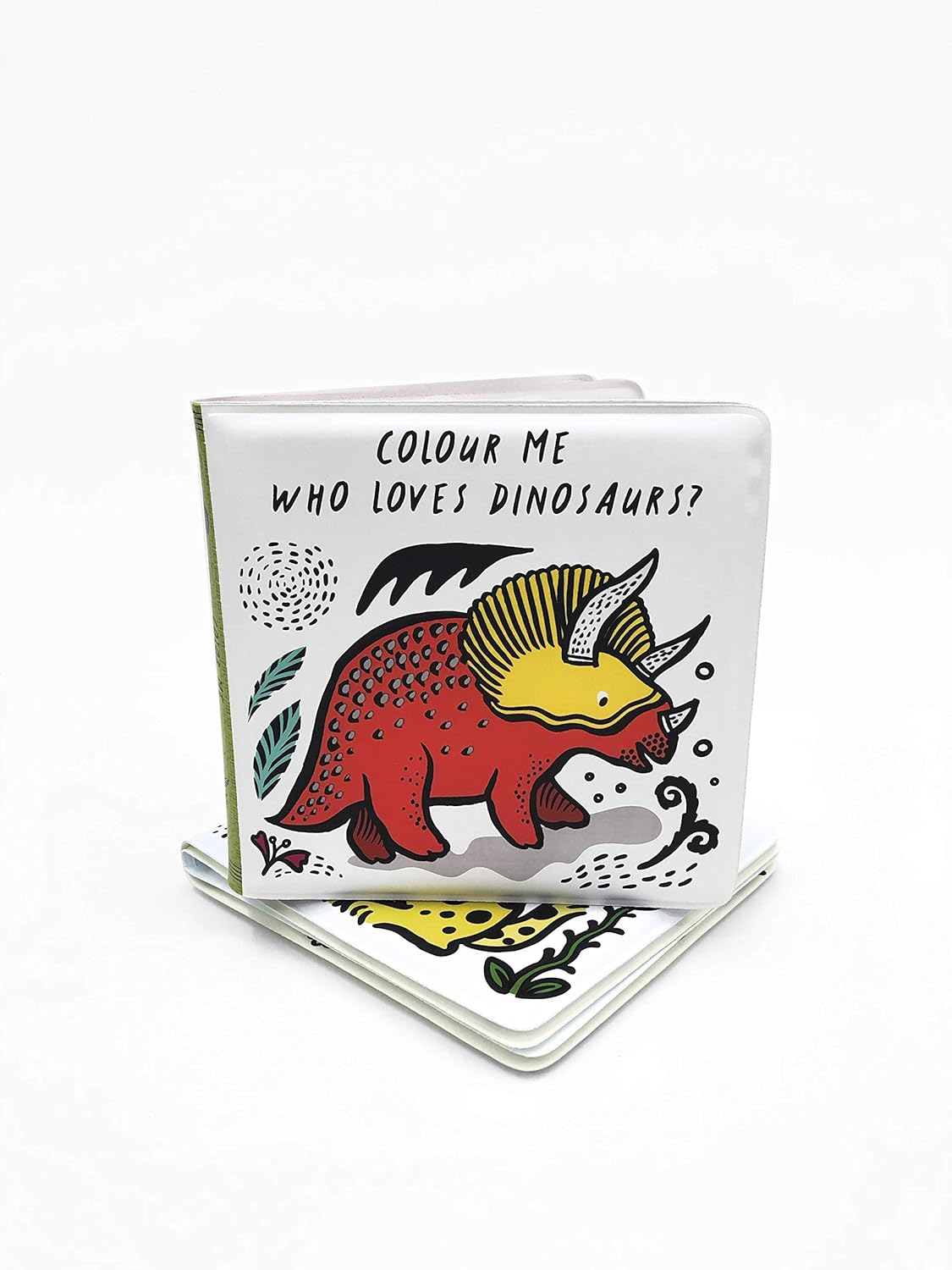 Wee Gallery Bath Book: Who Loves Dinosaurs?