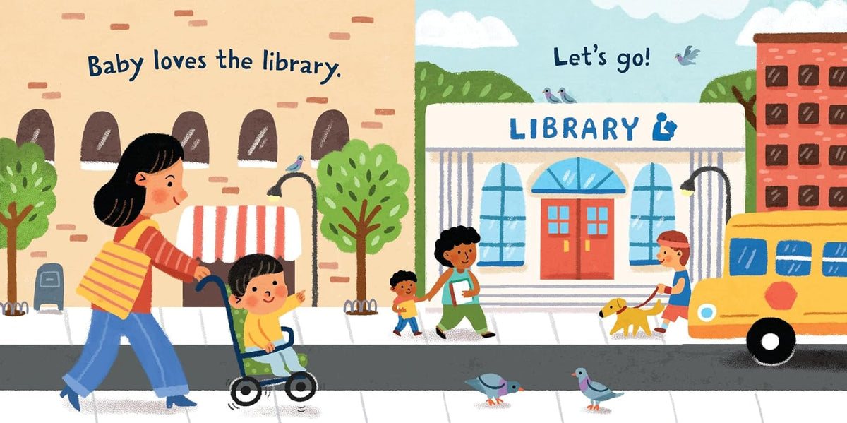 Indestructibles: Baby Loves The Library
