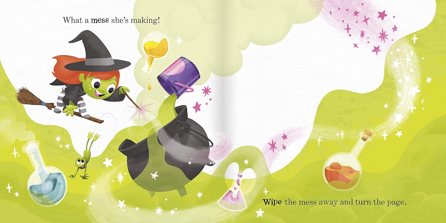 Theres A Witch In Your Book (Board Book)
