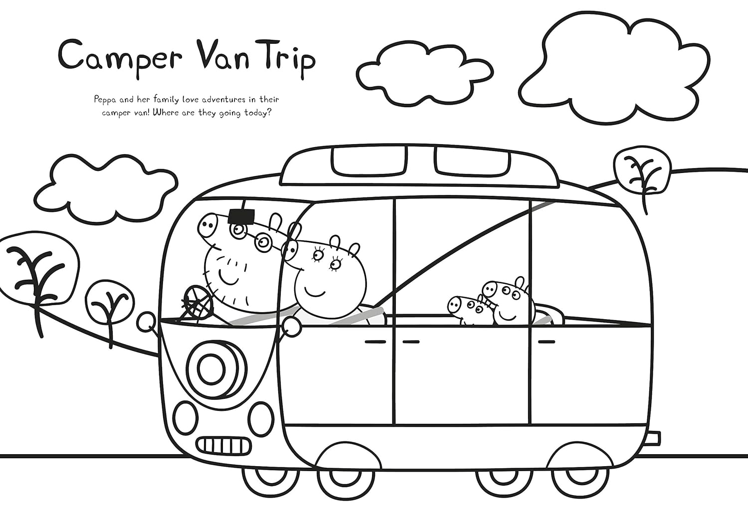 Peppa Pig: Peppas Bumper Colouring Book