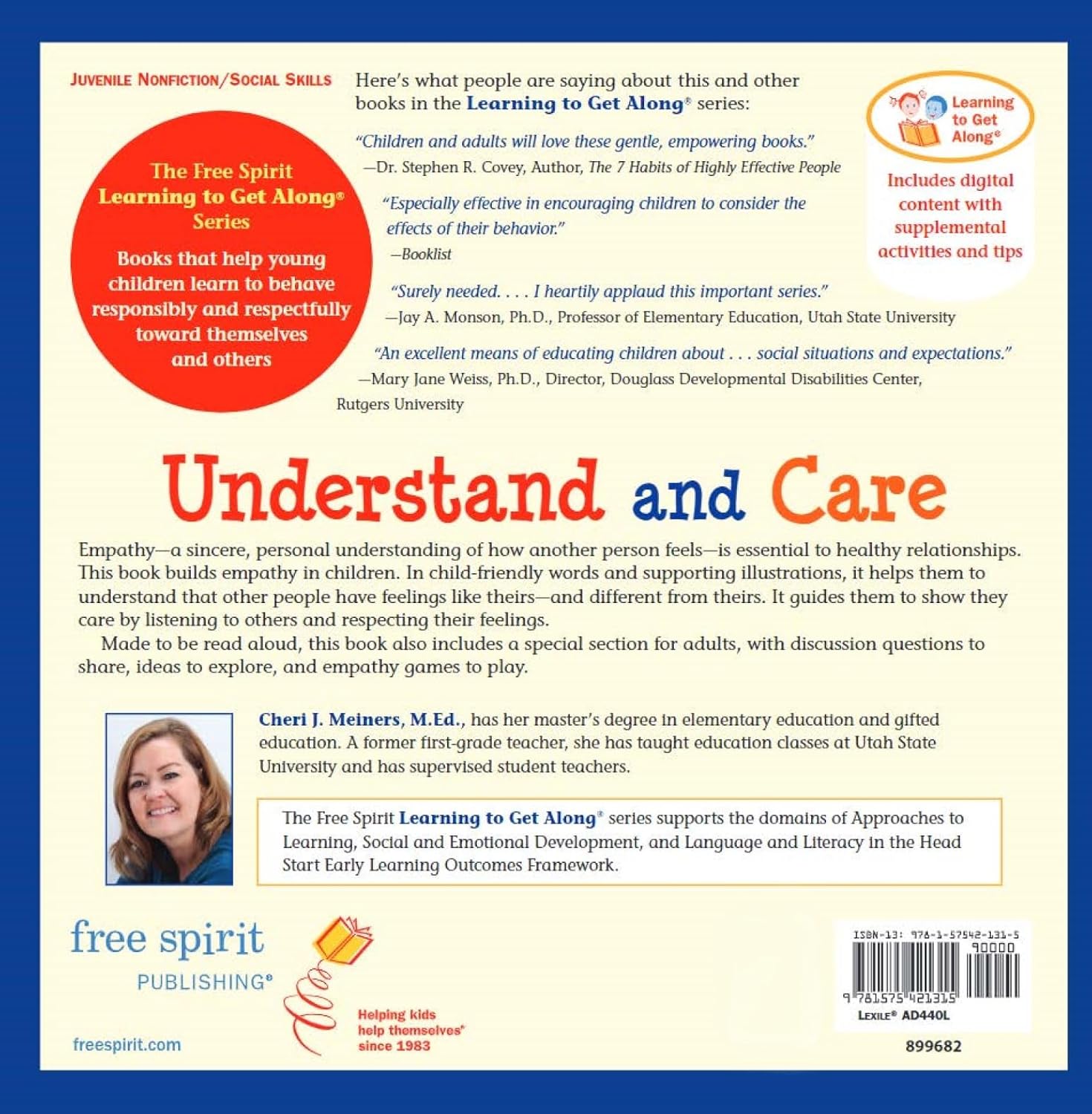 Learning To Get Along: Understand & Care (Ages 4-8)