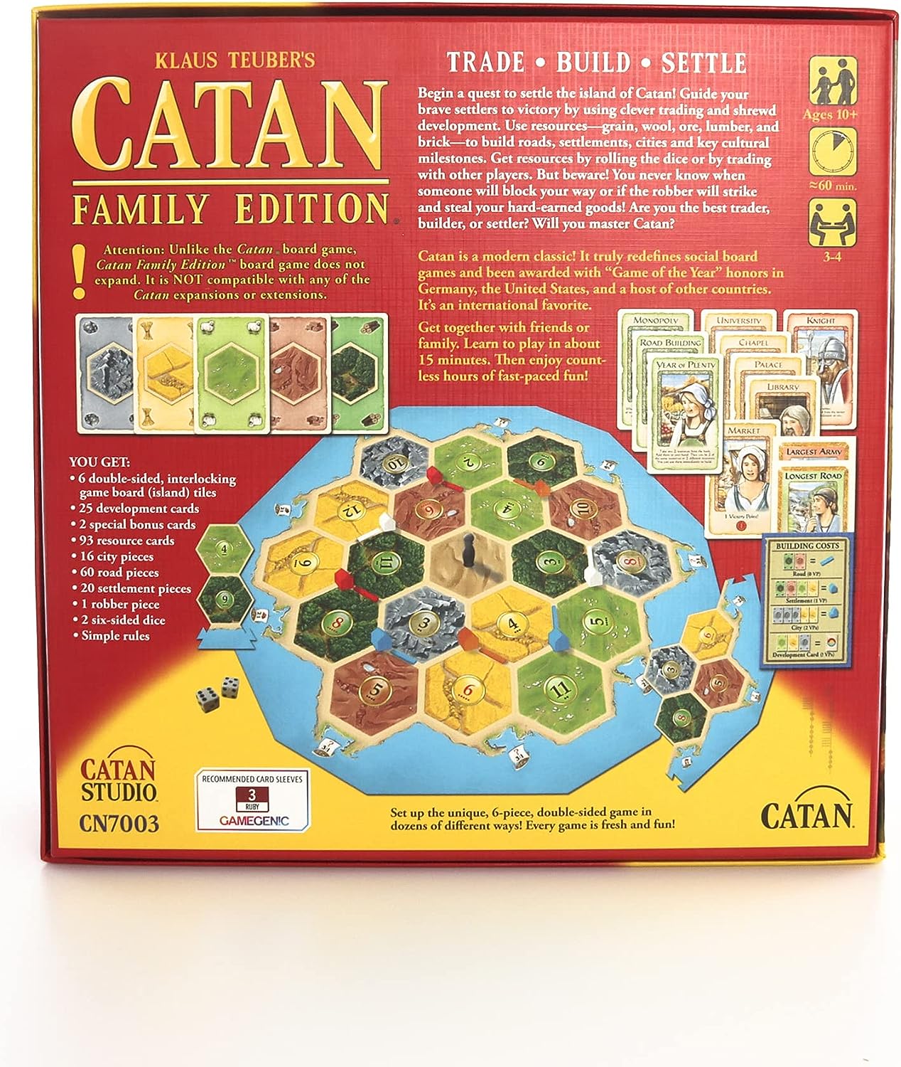 Catan Family Edition Board Game