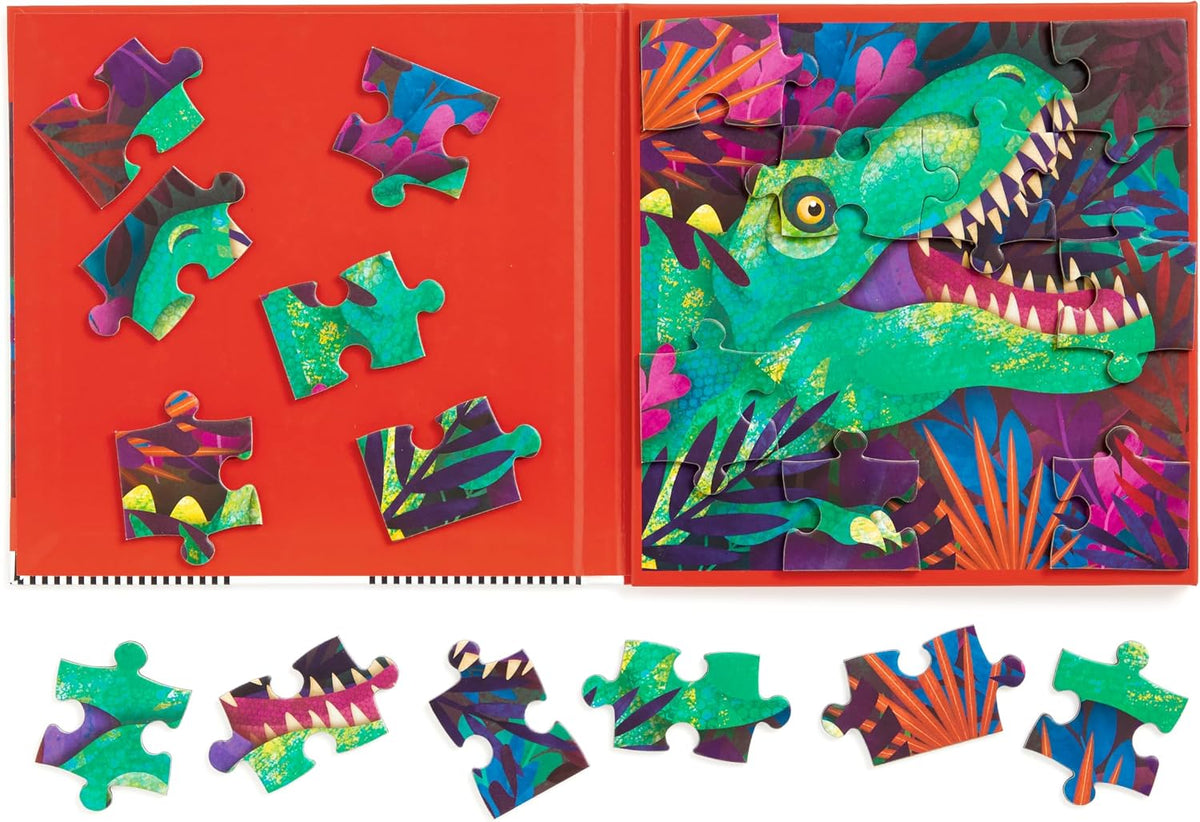 Mudpuppy Magnetic Puzzle Set: Dinosaurs Roar!