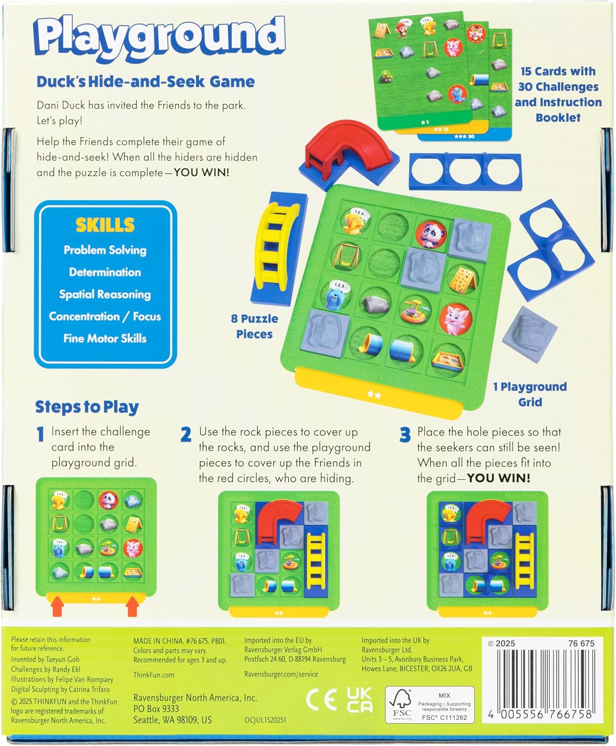 ThinkFun Friends: Playground