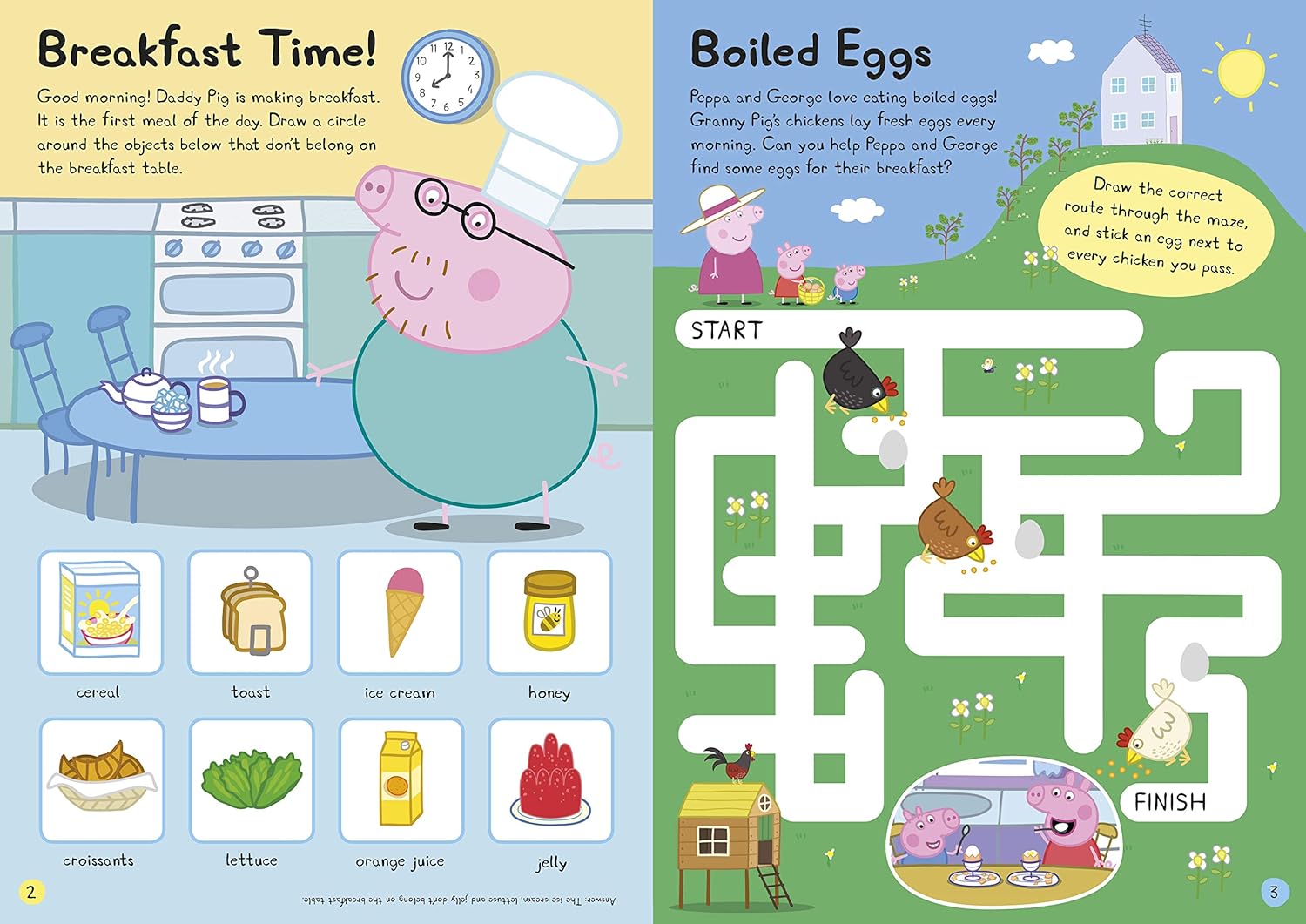 Peppa Pig: Yum! Yum! Yum! Sticker Activity Book