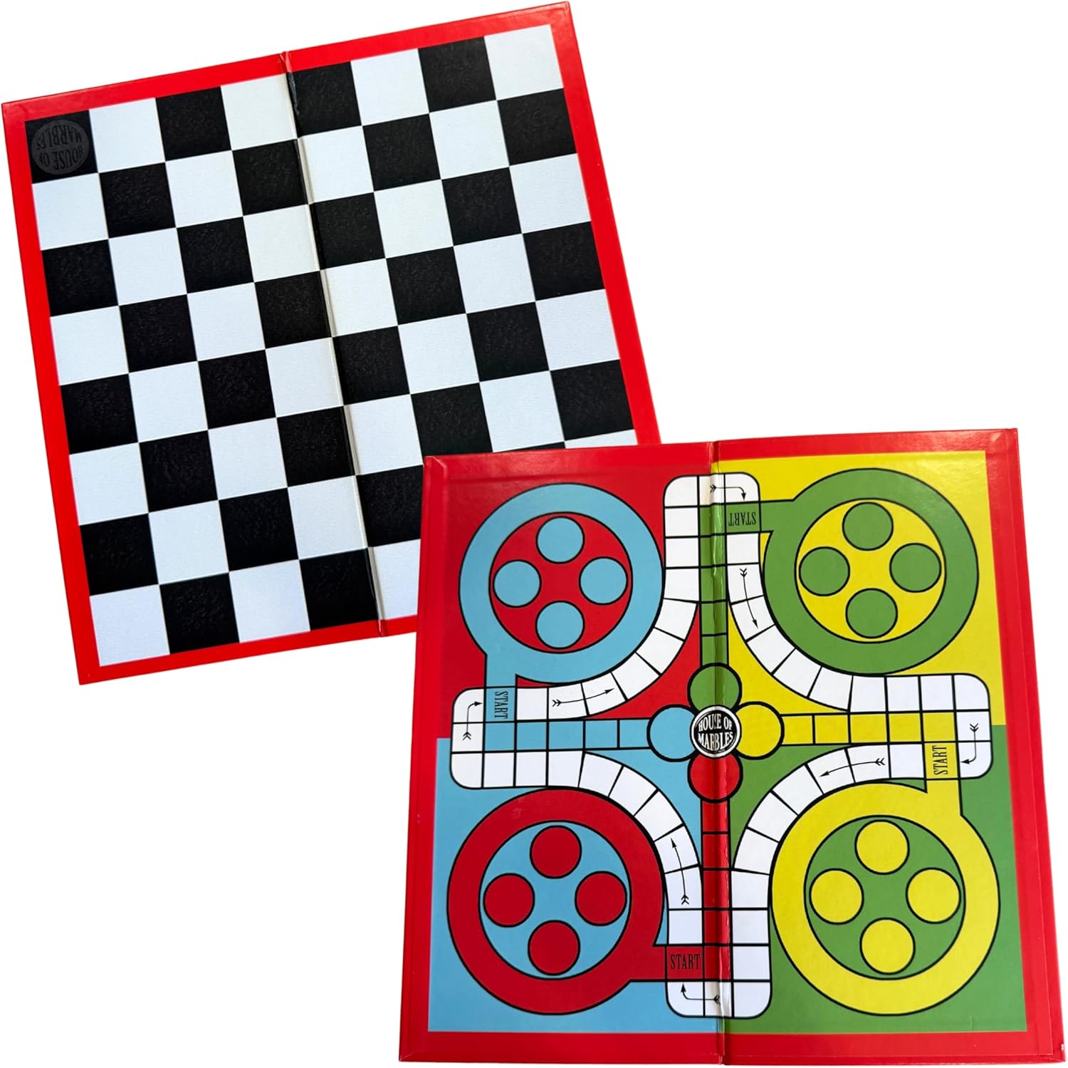 House of Marbles Chess & Ludo Board Game
