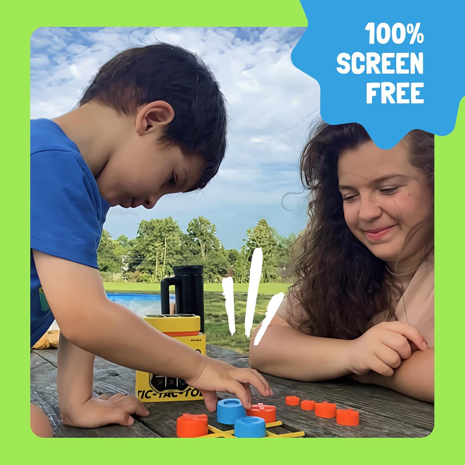 GiiKER Tic-Tac-Toe Bolt (Green)