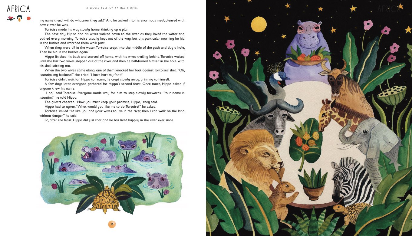 A World Full of Animal Stories: 50 Folk Tales And Legends