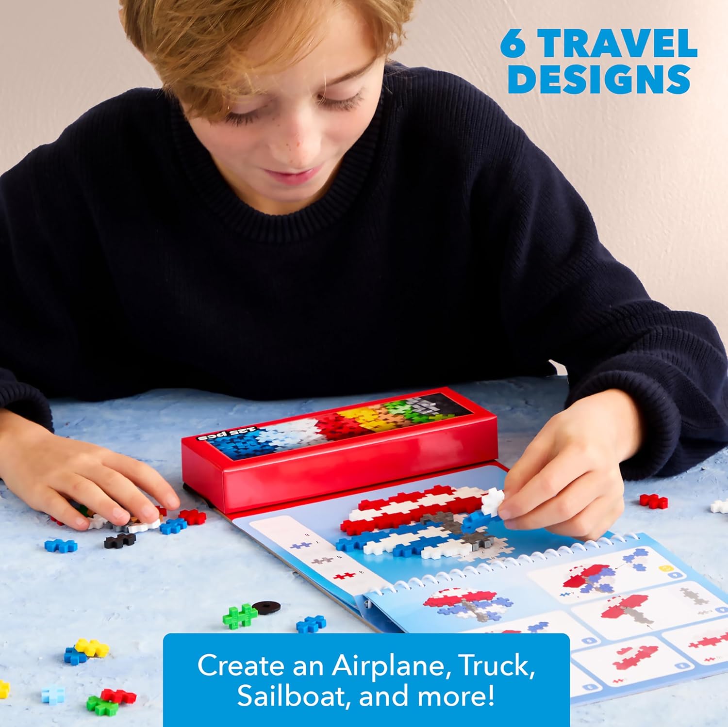 Plus-Plus Activity Pad: Transportation