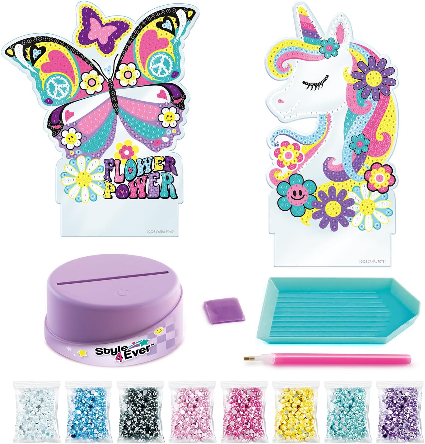 Style 4 Ever Diamond Art Lamp Set