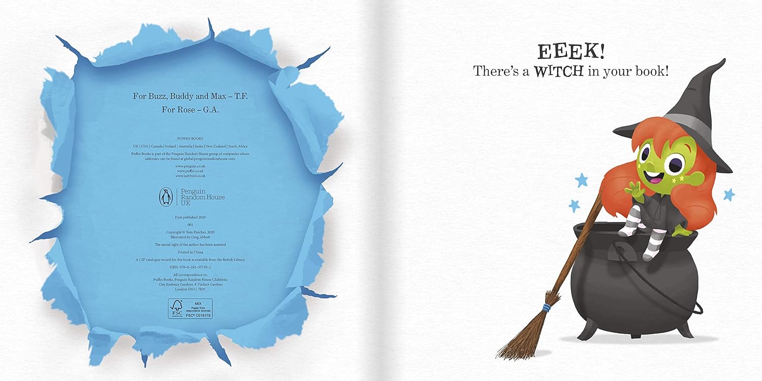Theres A Witch In Your Book (Board Book)