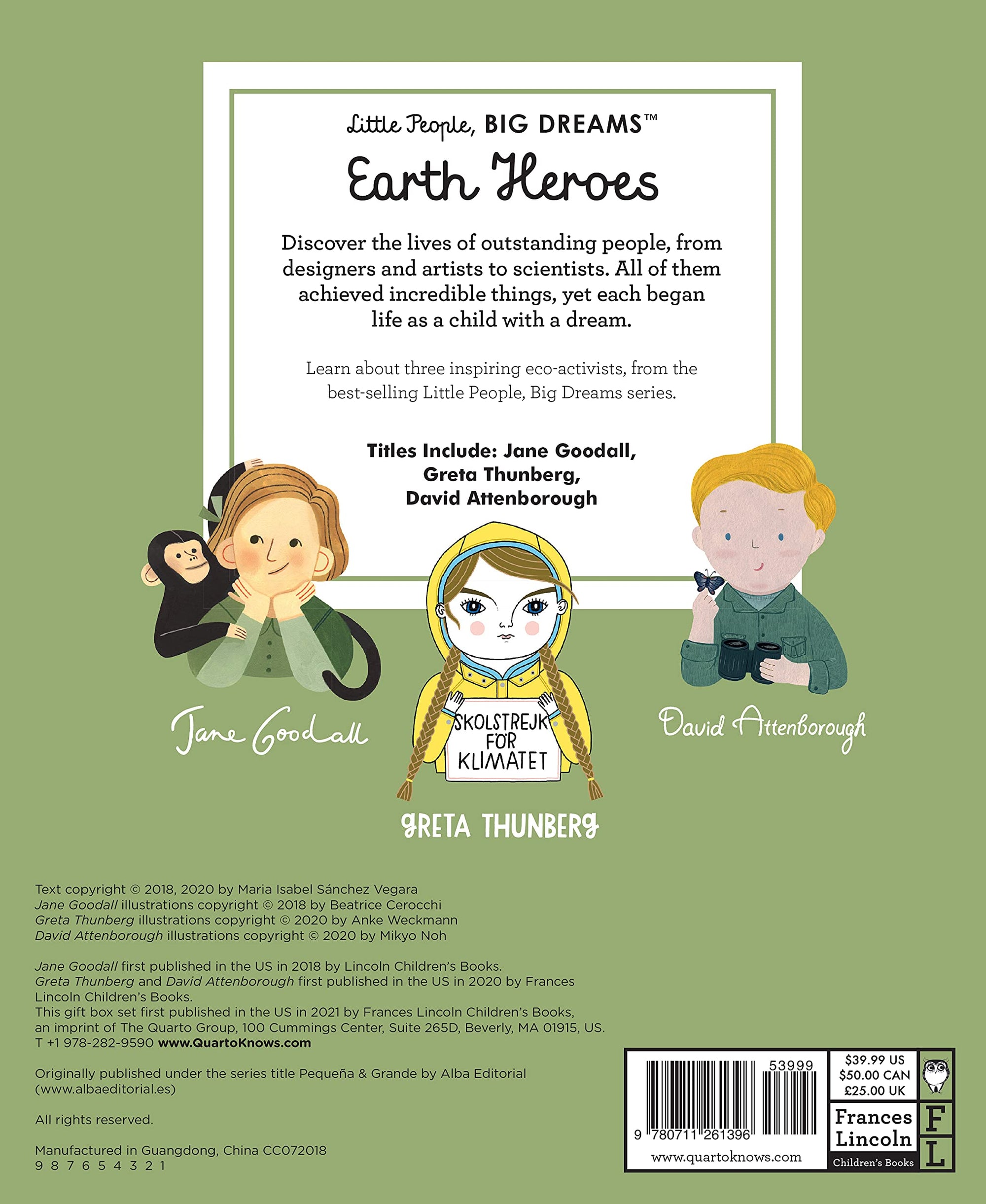 Little People, Big Dreams: Earth Heroes