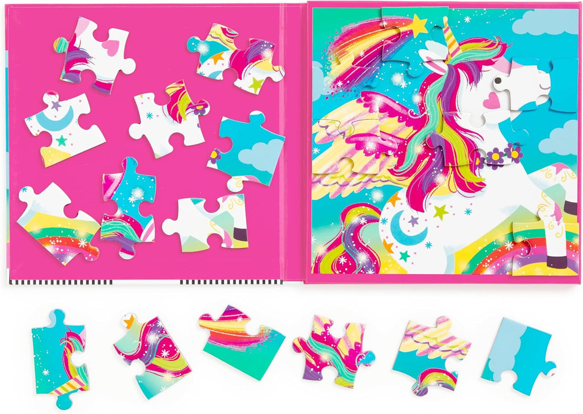 Mudpuppy Magnetic Puzzle Set: Unicorn Dreams