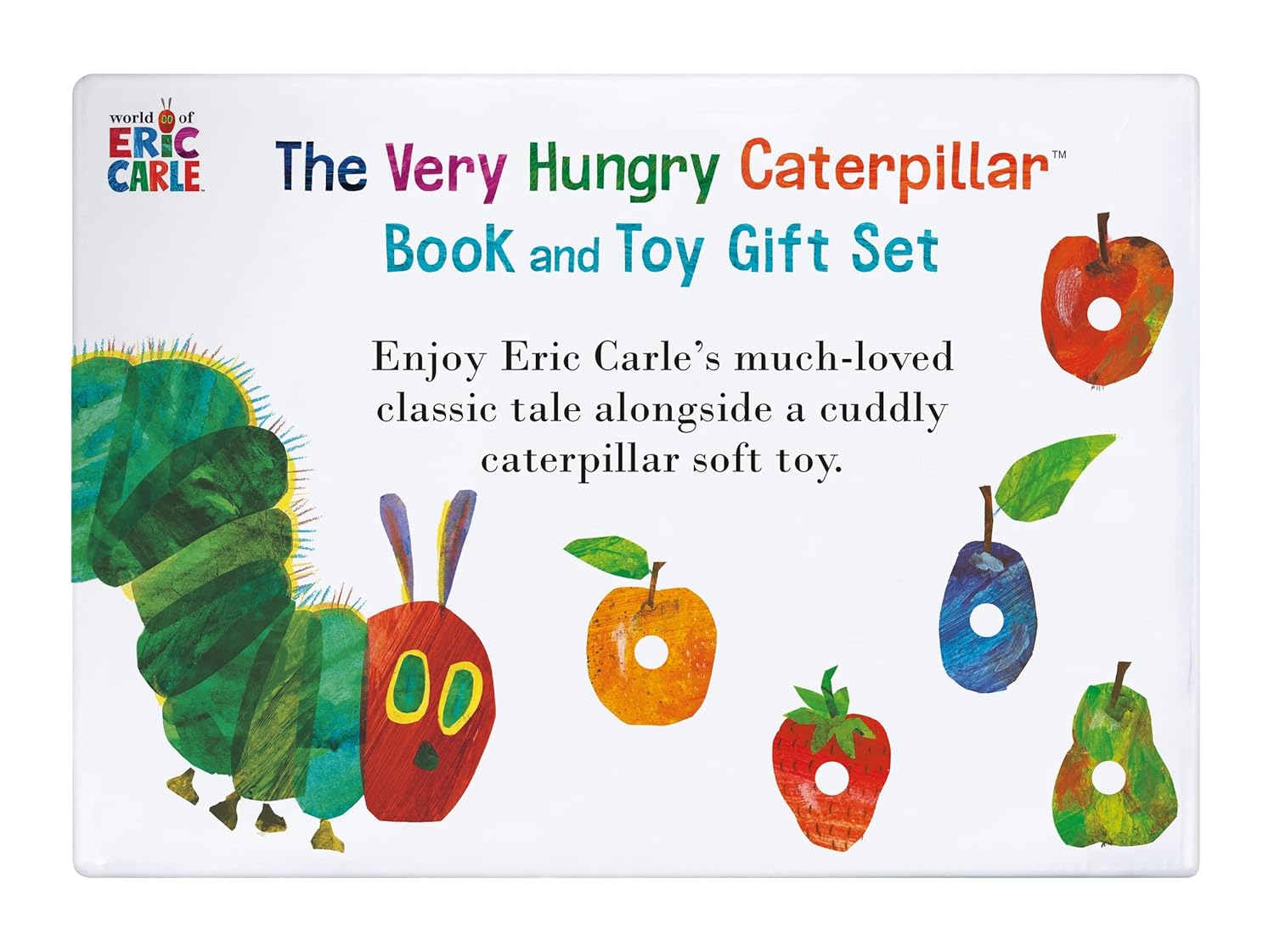 The Very Hungry Caterpillar by Eric Carle (Book & Toy Gift Set)