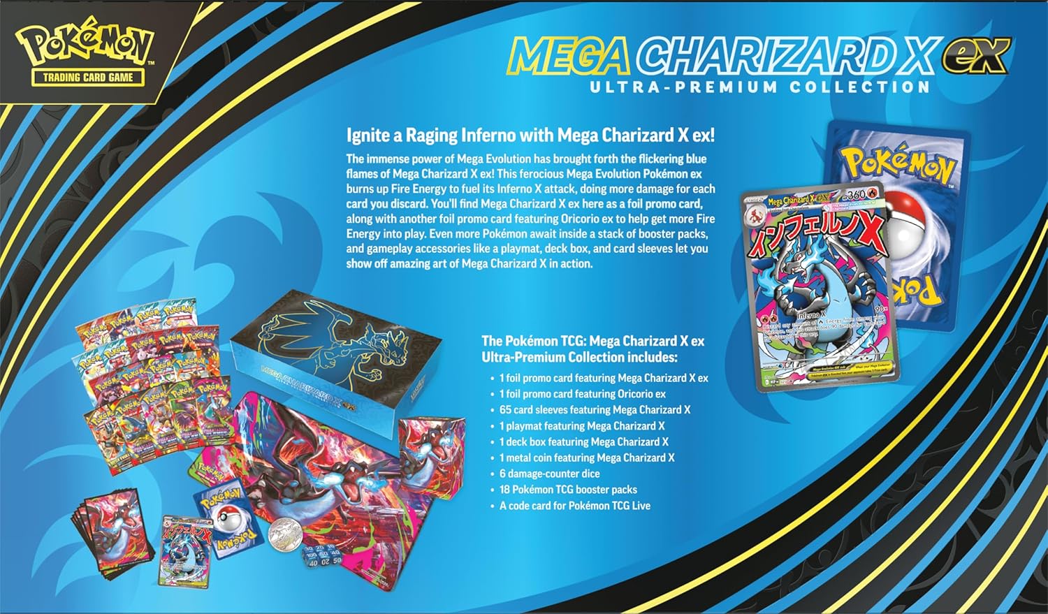 Pokemon TCG Mega Charizard Ultimate Premium Collection
