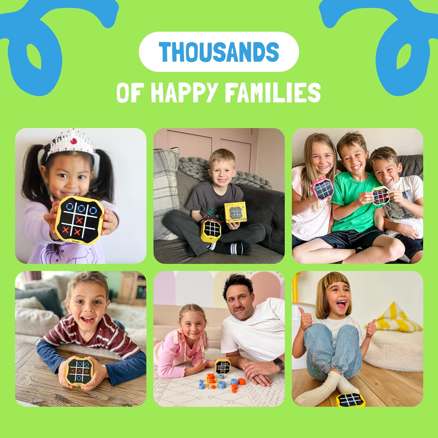 GiiKER Tic-Tac-Toe Bolt (Green)