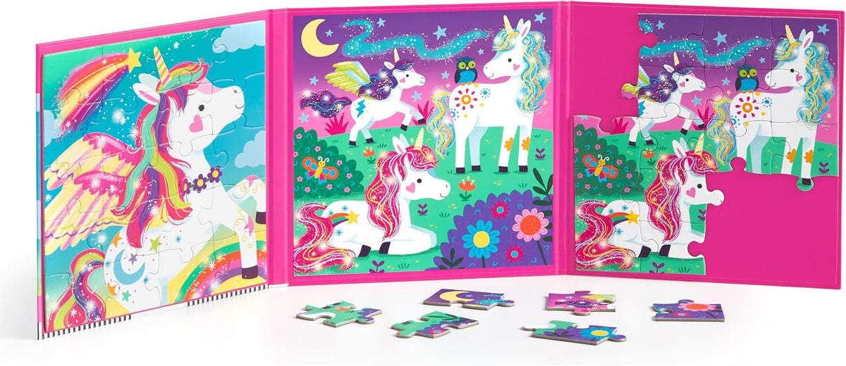 Mudpuppy Magnetic Puzzle Set: Unicorn Dreams