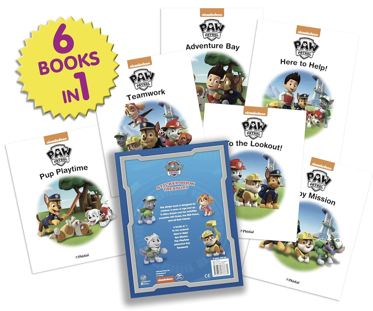 Sticker Book Treasury: Paw Patrol