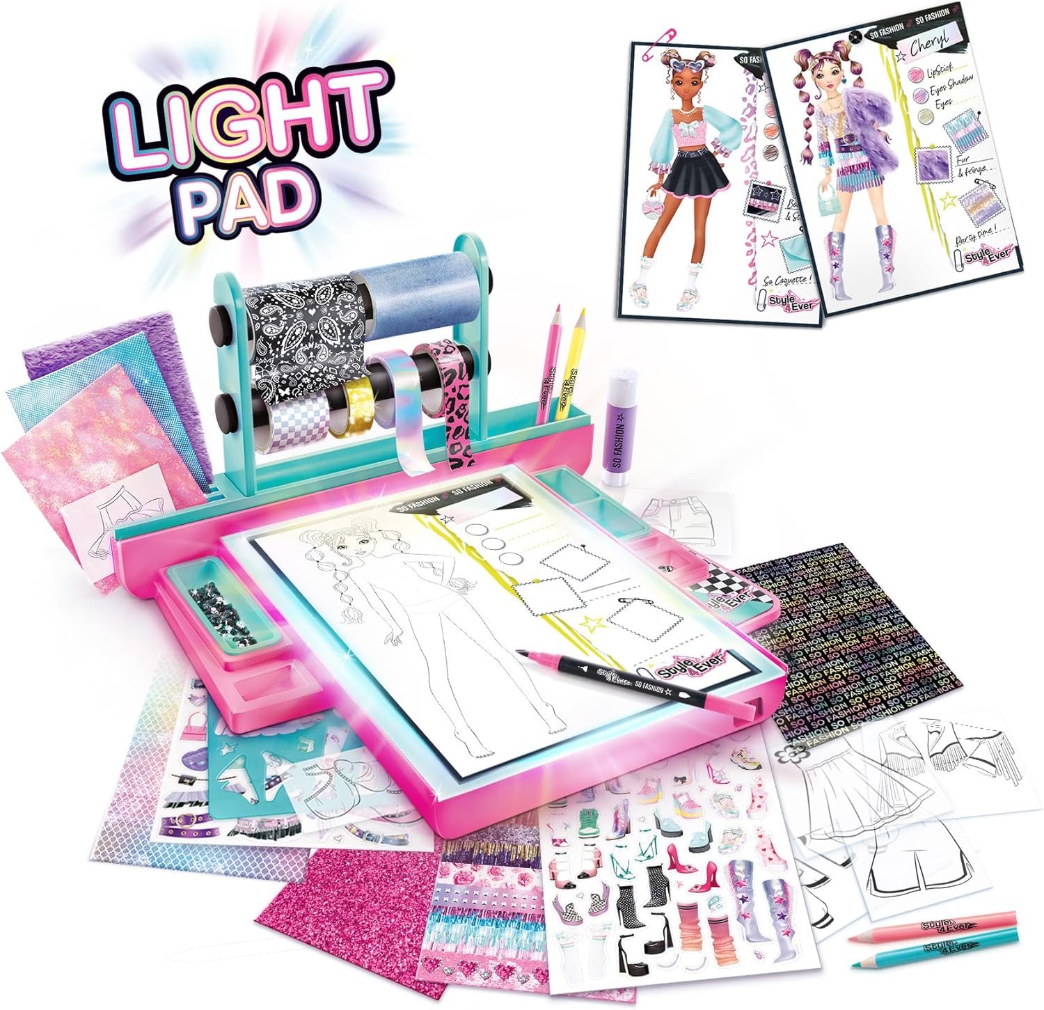 Style 4 Ever Fashion Designer Light-up Pad