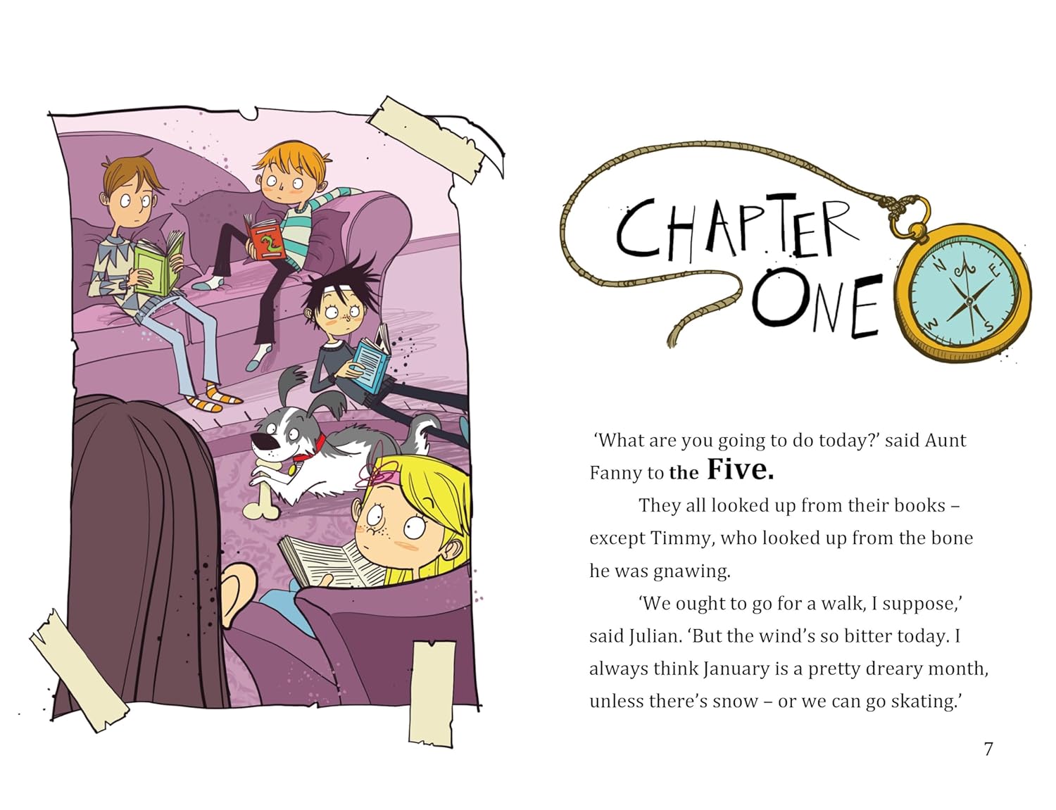 Enid Blyton The Famous Five Adventures: When Timmy Chased The Cat