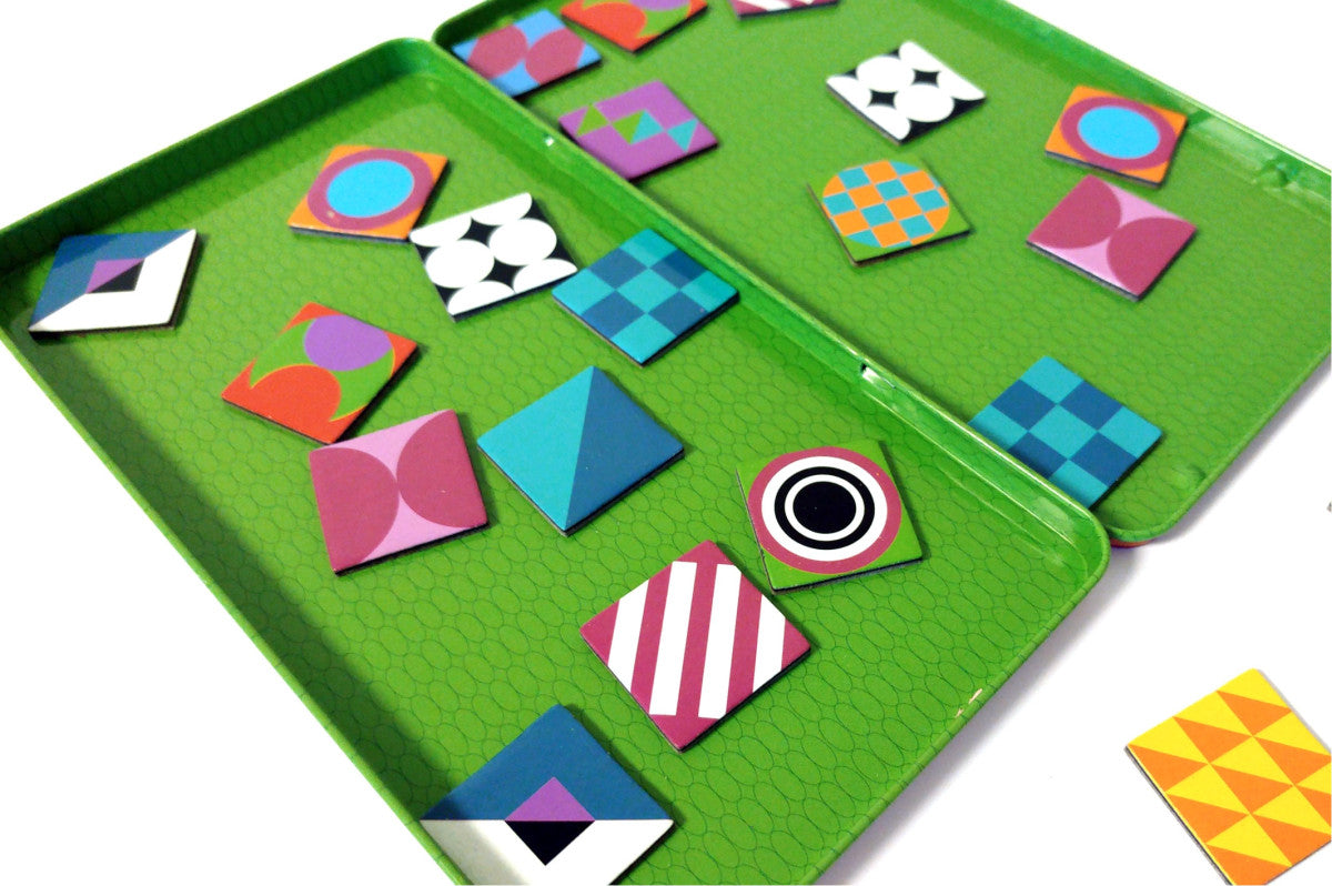 Purple Cow To Go Magnetic Travel Games: Memo Game