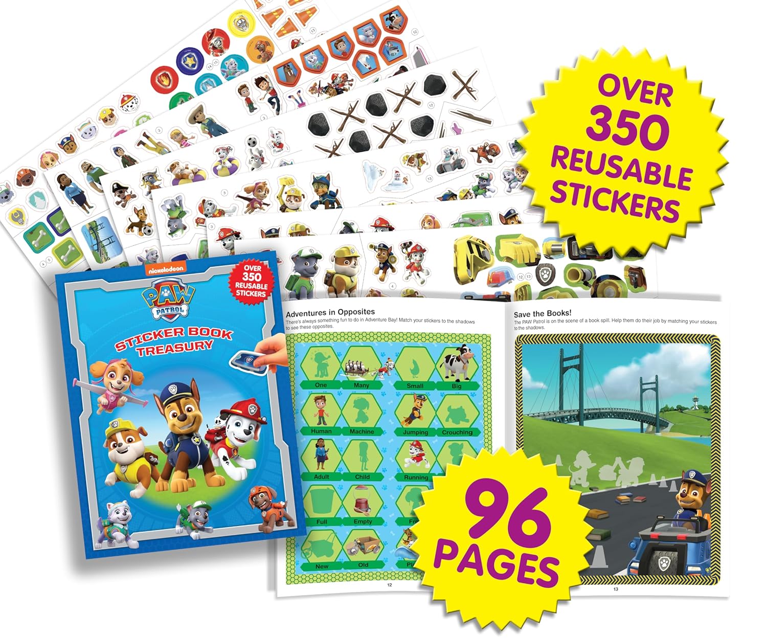 Sticker Book Treasury: Paw Patrol