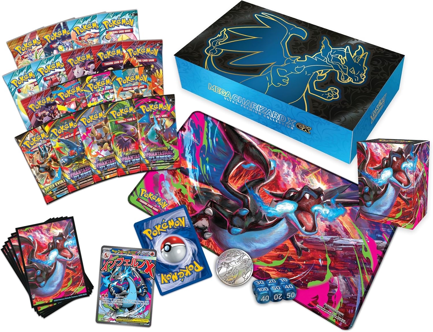 Pokemon TCG Mega Charizard Ultimate Premium Collection