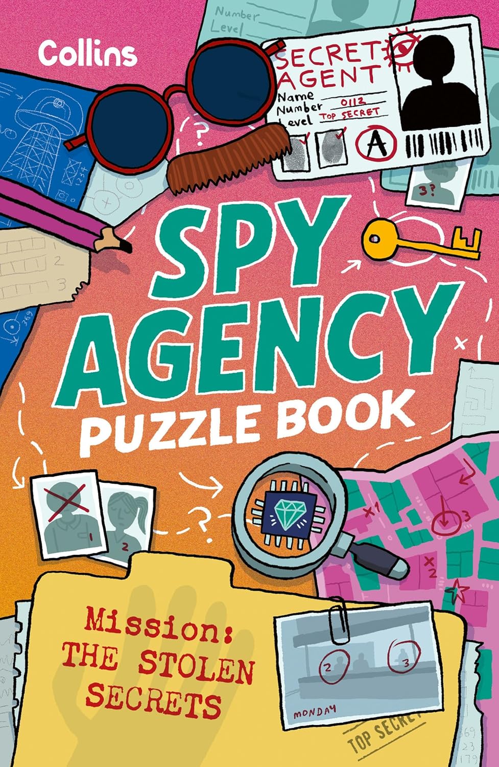 Spy Agency Puzzle Book: The Stolen Secrets