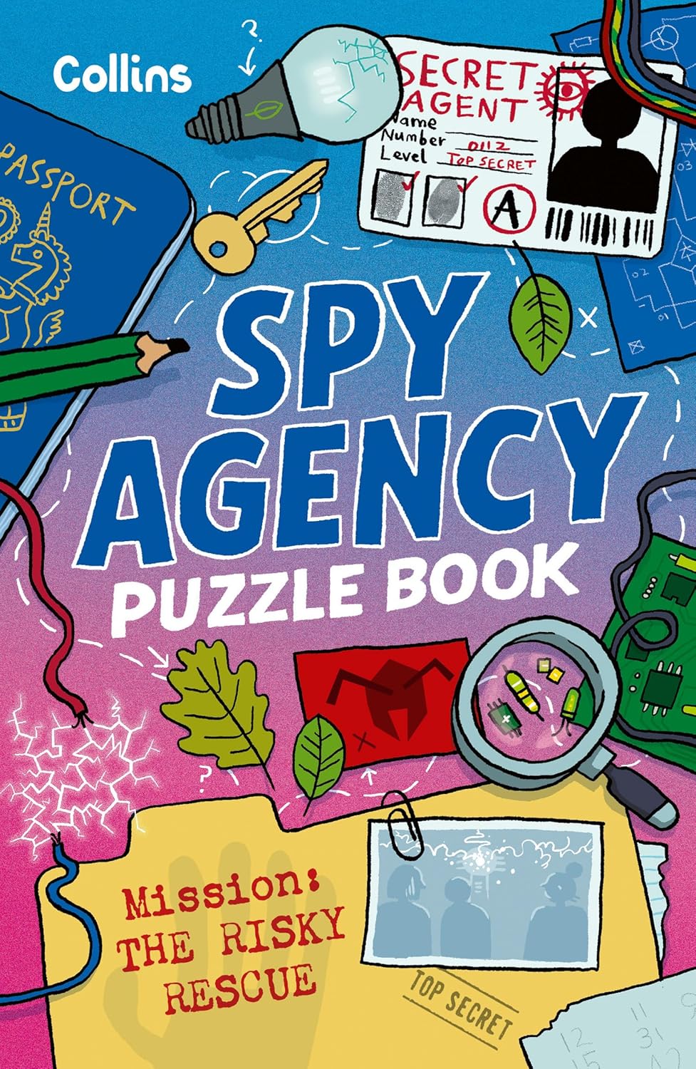 Spy Agency Puzzle Book: The Risky Rescue