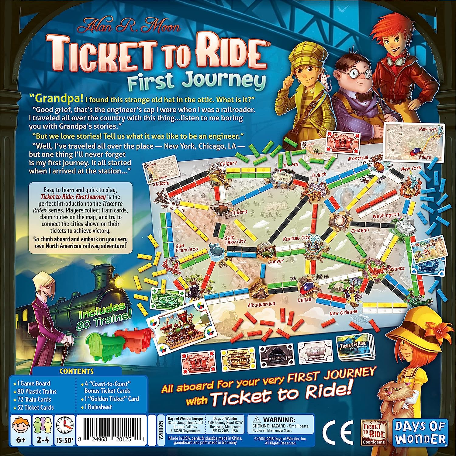 Ticket To Ride First Journey (USA)