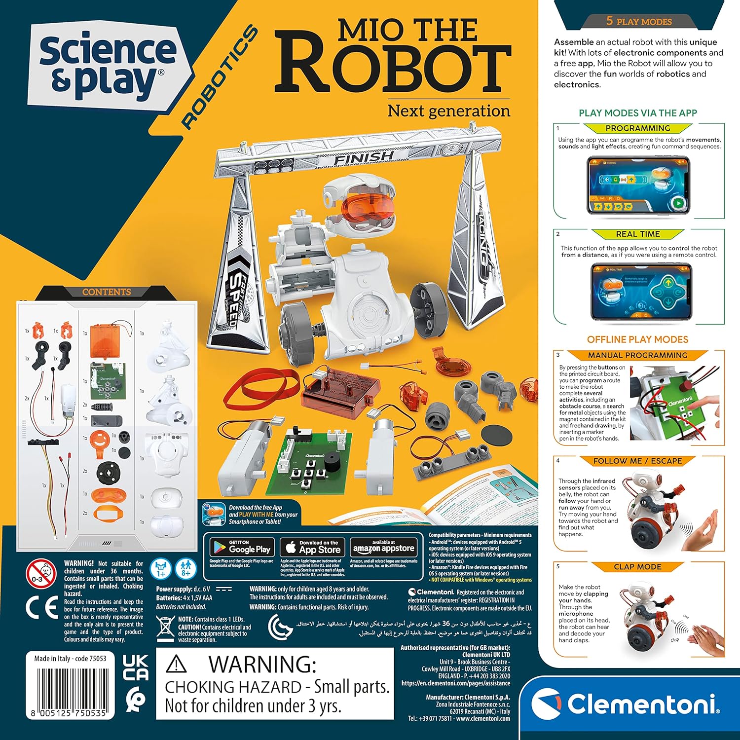 Clementoni Mio The Robot 2.0