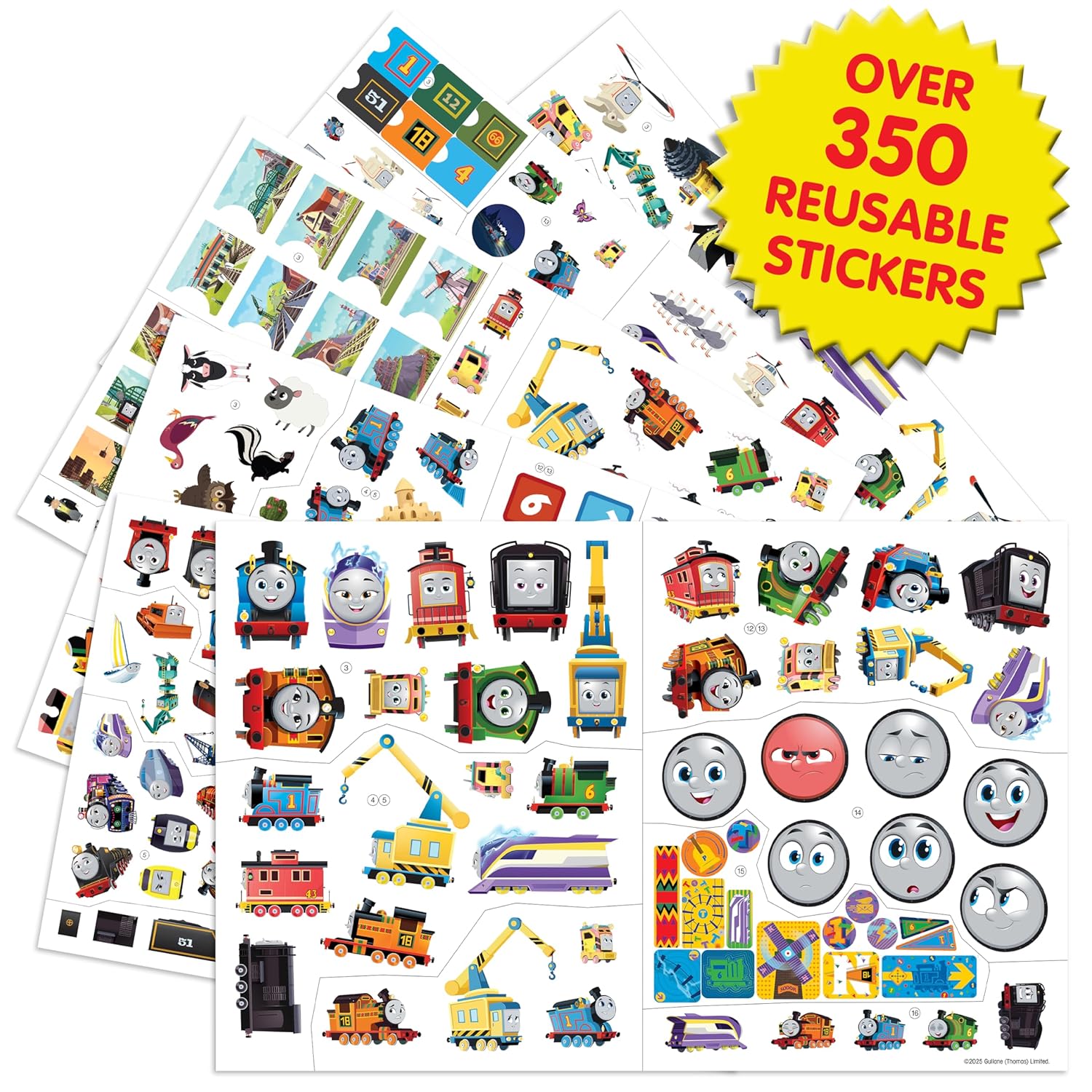Sticker Book Treasury: Thomas & Friends All Engines Go