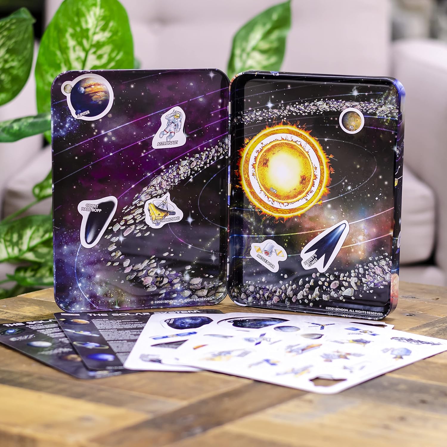 Magnetic Tin: Solar System