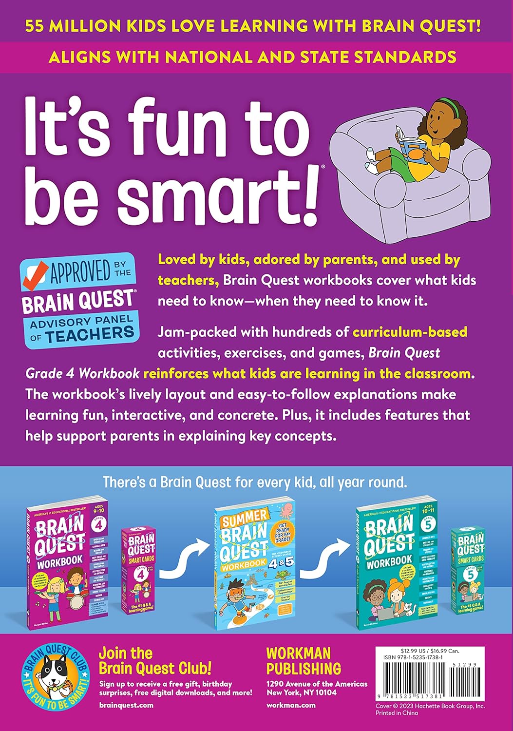 Brain Quest Workbooks: Grade 4