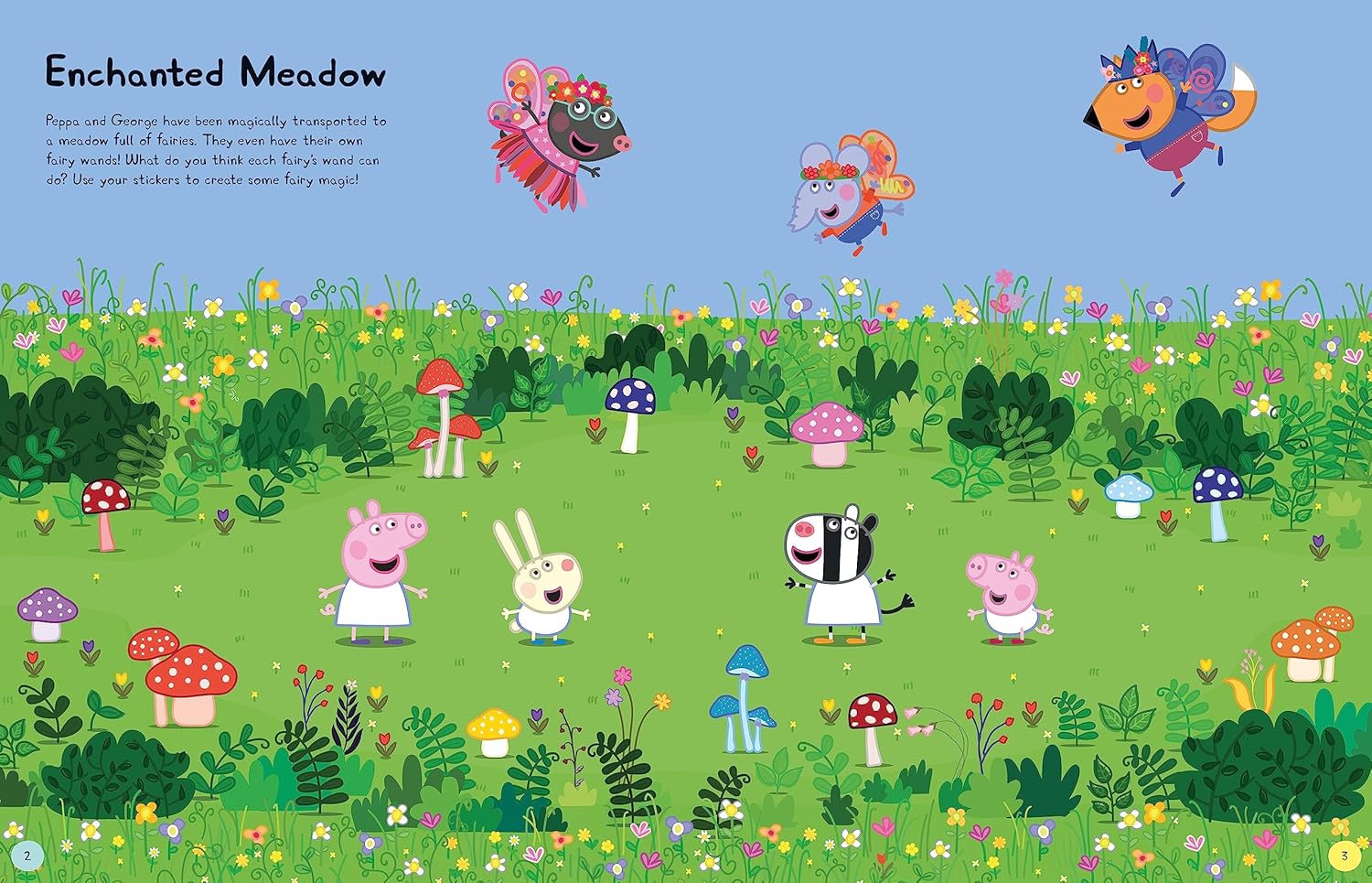 Peppa Pig: Peppas Magical Dress Up Sticker Book
